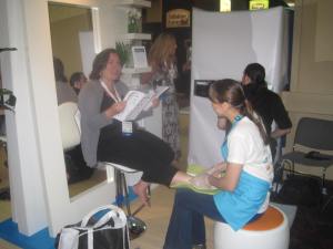 Observations on BlogHer12 swag expo