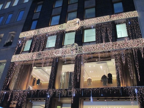Fendi NY holiday windows