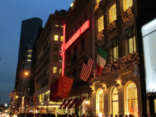 Cartier NYC holiday windows