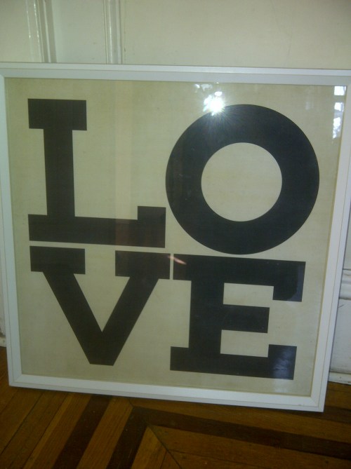 LOVE sign Valentine's Day blog