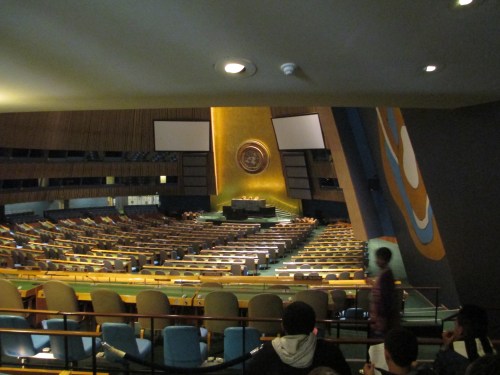 field trip to United Nations