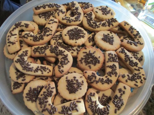 Bar mitzvah decorating personalizing cookies