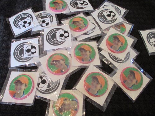 Personalizing bar mitzvah sticker gum 