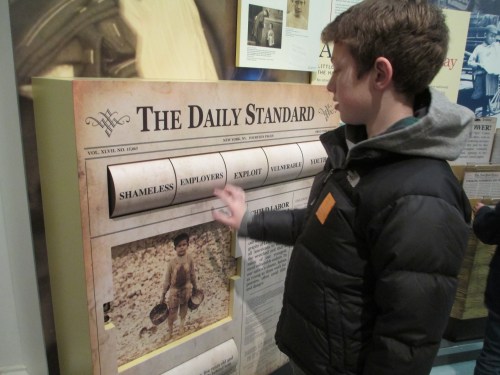 Jacob creates his own 1930's headline