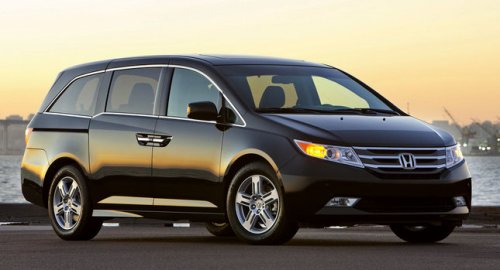 Honda Odyssey living out of my minivan
