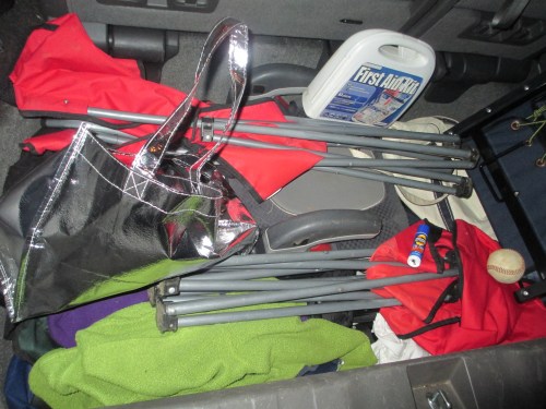 I could live out of my minivan