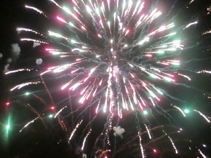 July 4th fireworks