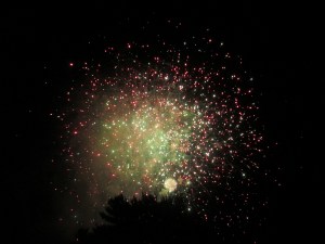 July 4th fireworks