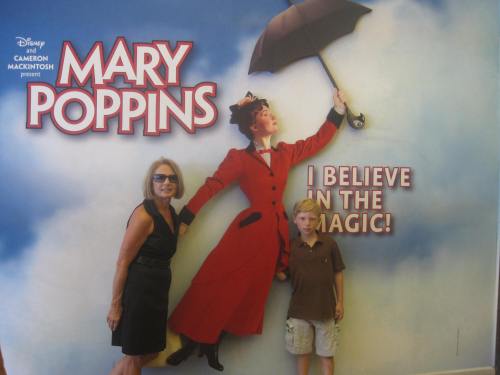 kid and grandma at Mary Poppins on carpoolcandy.com
