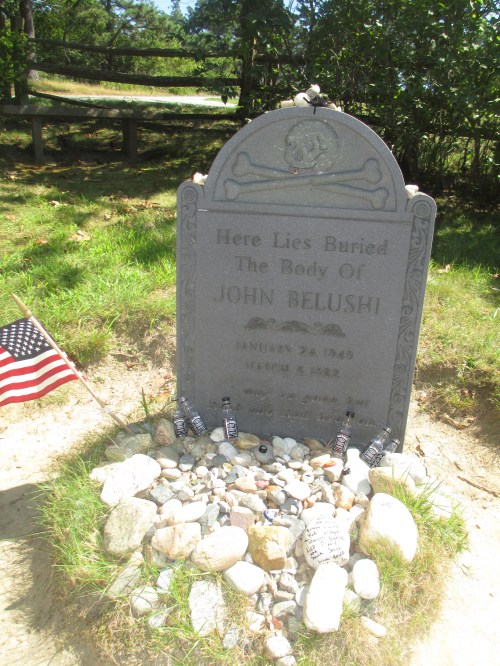 John belushi grave on Martha's Vineyard on carpoolcandy.com
