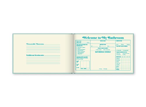 Bathroom guest book on carpoolcandy.com