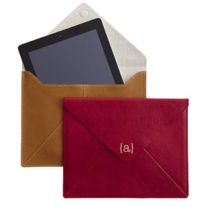 Mark and Graham leather ipad case on carpoolcandy.com