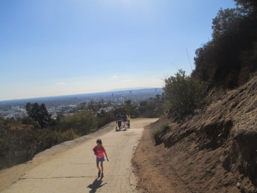 Hiking Runyon Canyon with kids on carpoolcandy.com