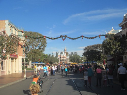 Disneyland in November on carpoolcandy.com