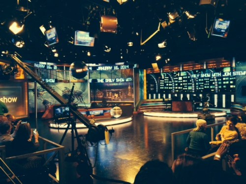 daily show jon stewart studio on carpoolcandy.com