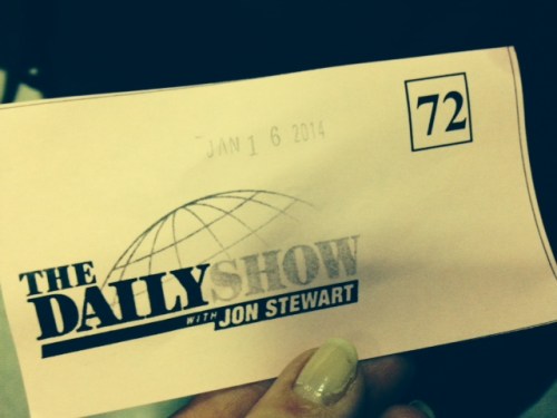daily show jon stewart ticket on carpoolcandy.com