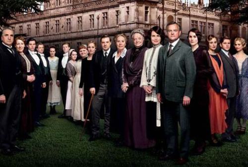 Downton Abbey cast photo on carpoolcandy.com