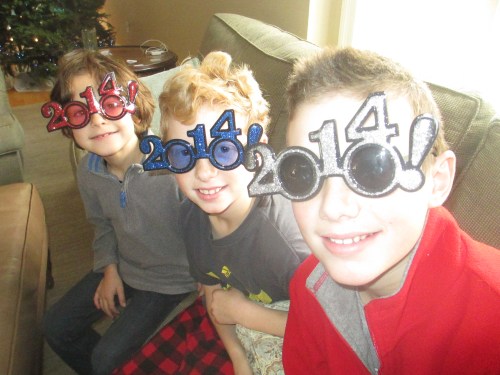 New Year's 2014 glasses on carpoolcandy.com