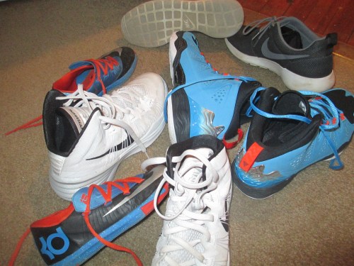 boys Nike sneakers on carpool candy.com