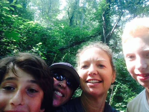 Hiking selfie on carpoolcandy.com