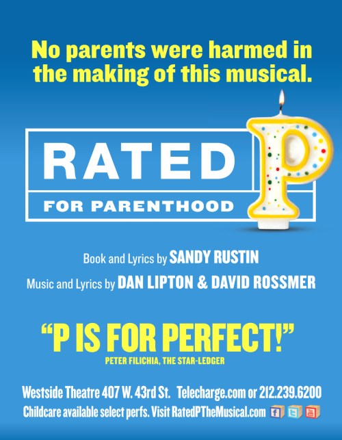 Rated P for Parenthood poster on carpoolcandy.com