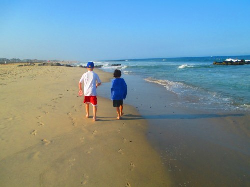 Beach walking Summer 2014 on carpoolcandy.com