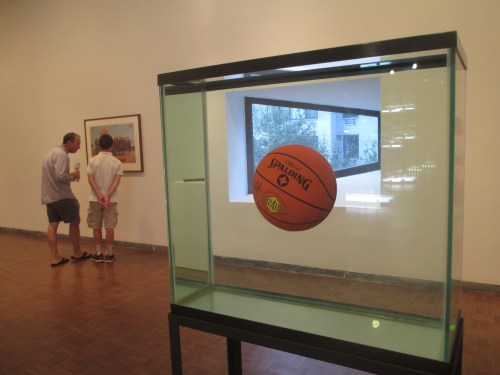 Jeff Koons exhibit on carpoolcandy.com