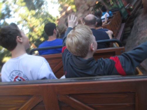 Thunder Mountain at Disneyland