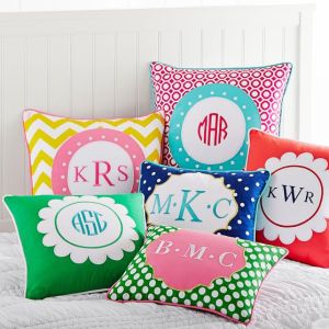 pottery barn flower pillows on carpoolcandy.com