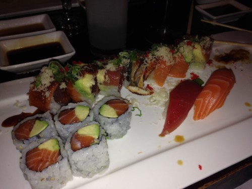 Christmas sushi on carpoolcandy.com