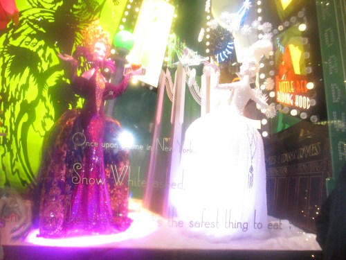 Saks holiday windows on carpoolcandy.com