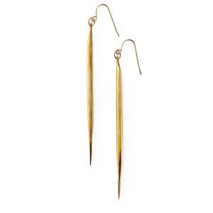 kller-collection-brass-quill-earrings abc carpet on carpoolcandy.com