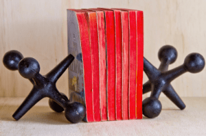 Jack bookends from OK LA on carpoolcandy.com