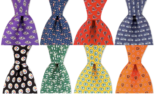 Vineyard Vines NFL ties on carpoolcandy.com