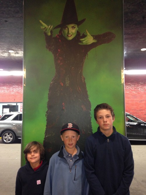 Kids at Wicked NYC spring break on carpoolcandy.com