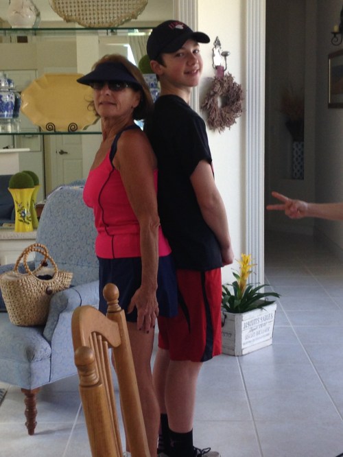 teen taller than grandma on carpoolcandy.com