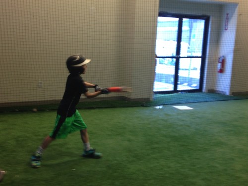 Batting cages at Frozen Ropes on carpoolcandy.com