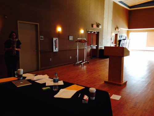 Rehearsal for Listen to Your Mother 2015 on carpoolcandy.com