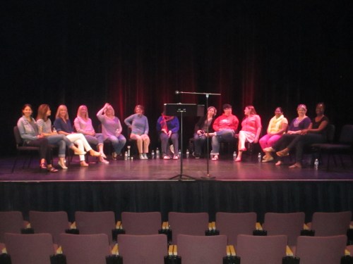 Rehearsal for Listen to Your Mother 2015 on carpoolcandy.com