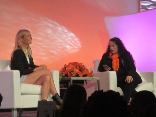 Gwyneth Paltrow at BlogHer15 NYC highlights on carpoolcandy.com