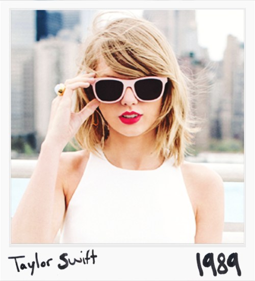 Taylor Swift 1989 poster on carpoolcandy.com