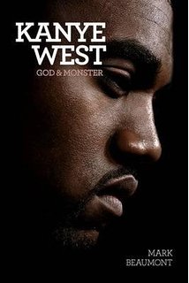 kanye west god and monster book cover on carpoolcandy.com