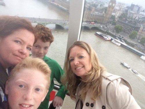 We didn't go selfie crazy but some shots were a must!