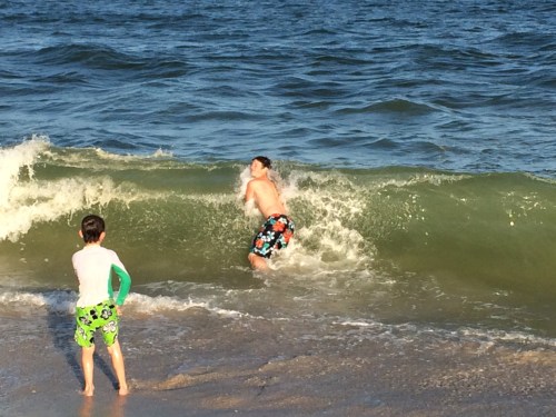 swimming on LBI on carpoolcandy.com