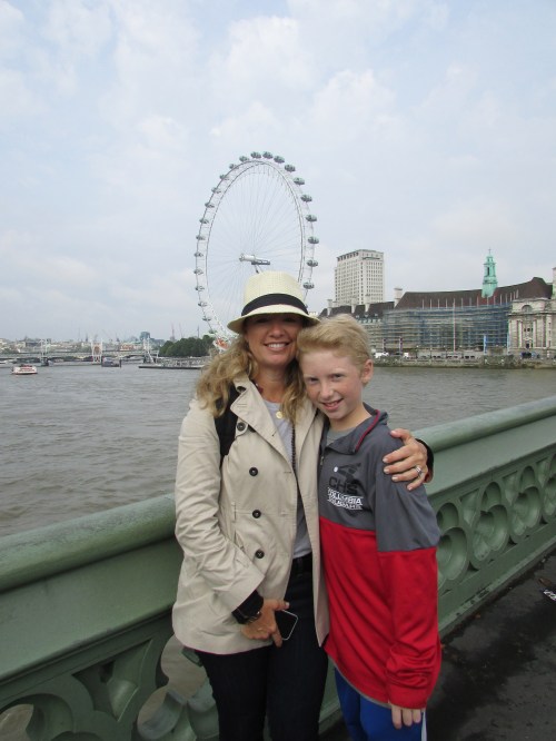 London Eye with kids on carpoolcandy.com