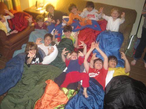 sleepovers on carpoolcandy.com