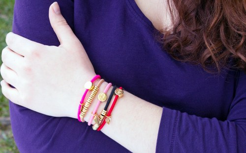 grommet embellished hair ties on carpool candy.com holiday gift guide