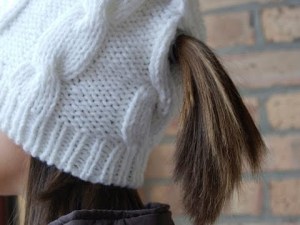 Grommet ponytail hat on carpool candy.com holiday gift guide