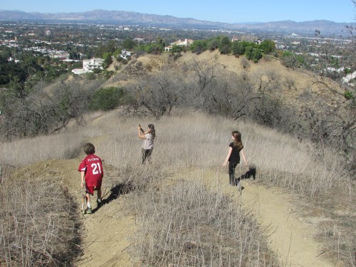 California Thanksgiving Tree People hike on carpoolcandy.com