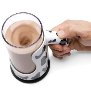messless chocolate milk mixing mug on carpoolcandy.com